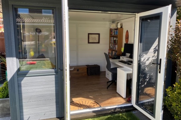 Composite Garden Office Cardiff