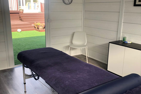 Garden Room Treatment Room Cardiff